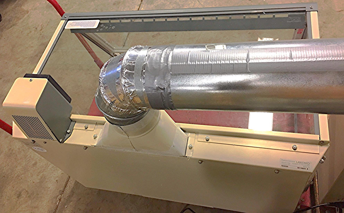 LABCONCO UNI-VENT IMPACT HOOD with Filtermate Portable Exhauster VIDEO FREESHIP