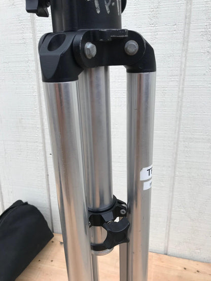 MANFROTTO 3033 PROFESSIONAL TRIPOD & 3126 FLUID HEAD w/ CASE by BOGEN  FREE SHIP