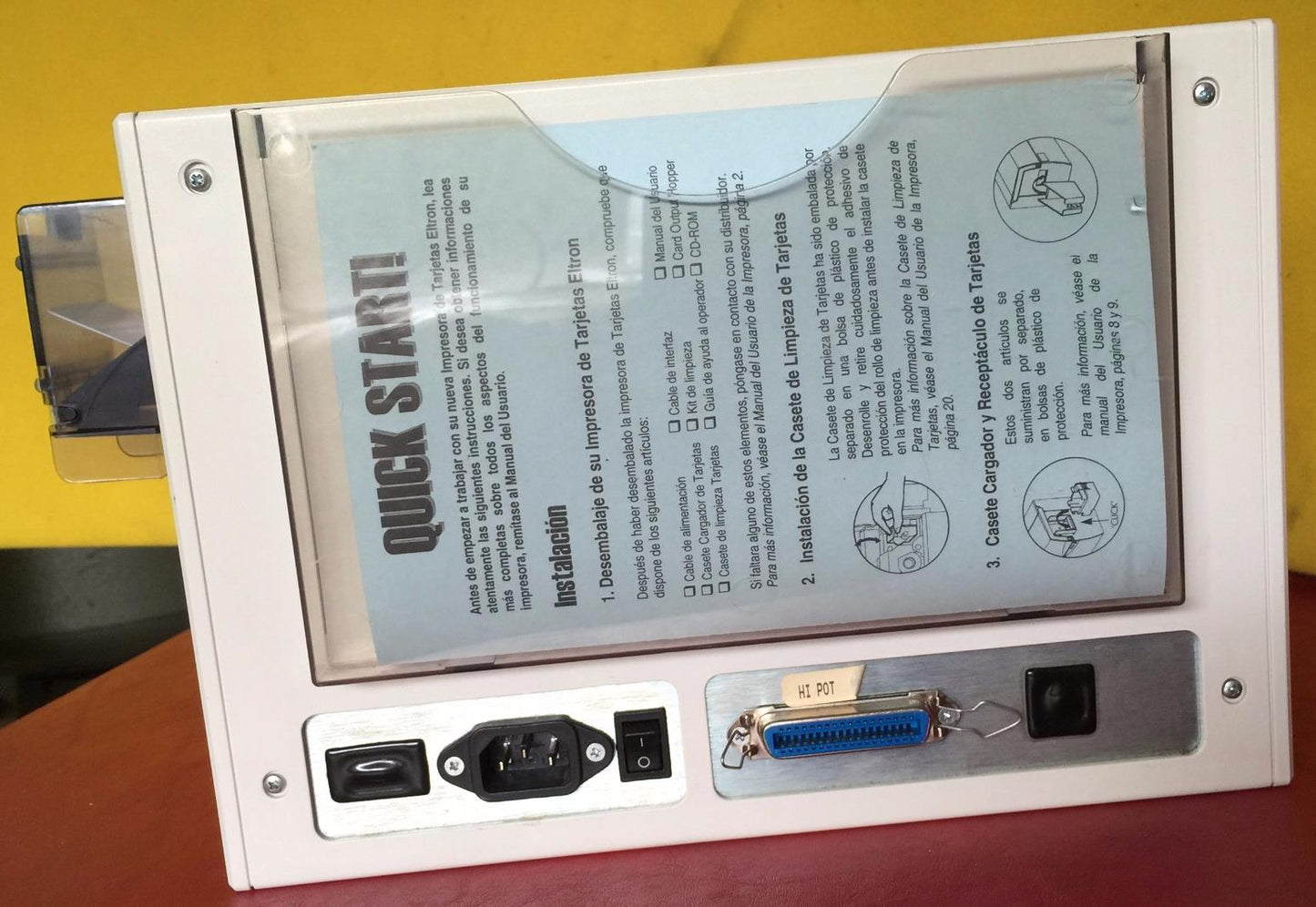 ELTRON ZEBRA P-310 ID Plastic Card Badge Color Printer