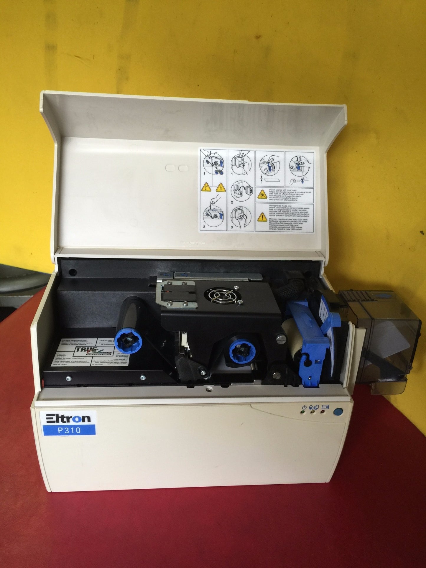 ELTRON ZEBRA P-310 ID Plastic Card Badge Color Printer