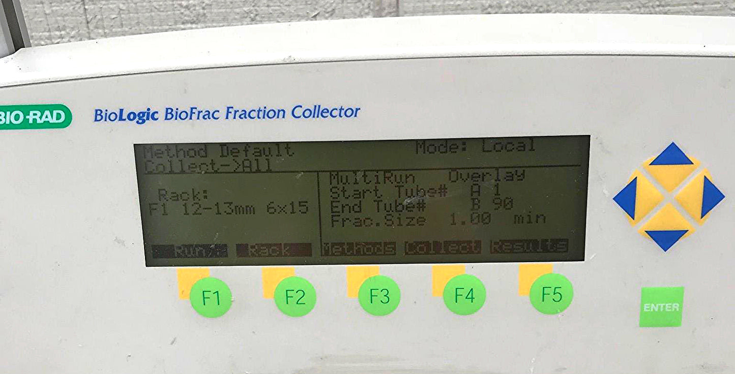 BIO RAD BIOLOGIC BIOFRAC FRACTION COLLECTOR WARRANTY WATCH VIDEO FREE SHIP