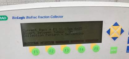 BIO RAD BIOLOGIC BIOFRAC FRACTION COLLECTOR WARRANTY WATCH VIDEO FREE SHIP