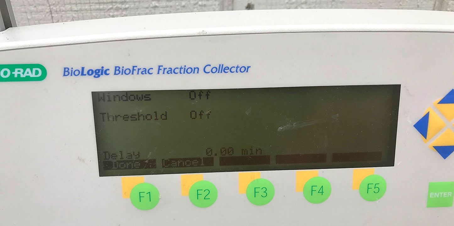 BIO RAD BIOLOGIC BIOFRAC FRACTION COLLECTOR WARRANTY WATCH VIDEO FREE SHIP