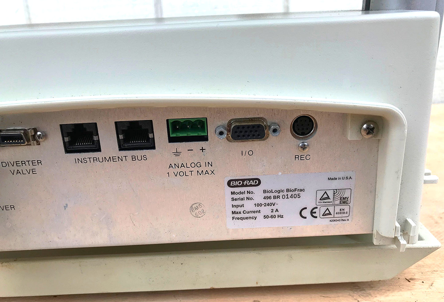 BIO RAD BIOLOGIC BIOFRAC FRACTION COLLECTOR WARRANTY WATCH VIDEO FREE SHIP