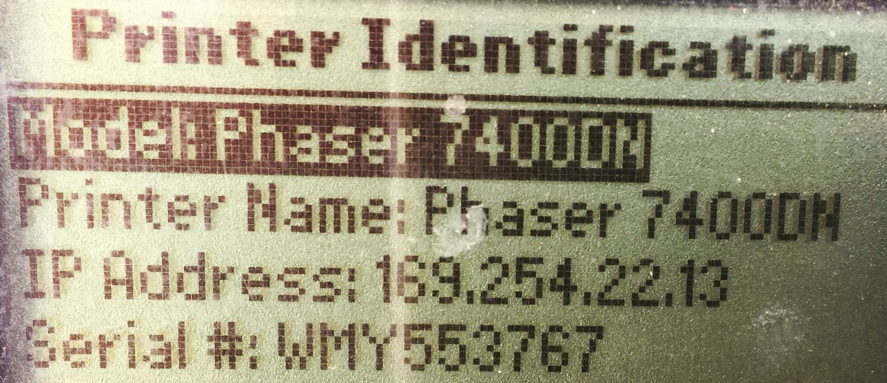 XEROX 7400 PHASER DT Workgroup Laser Printer & TONER Perfect Condition FREESHIP