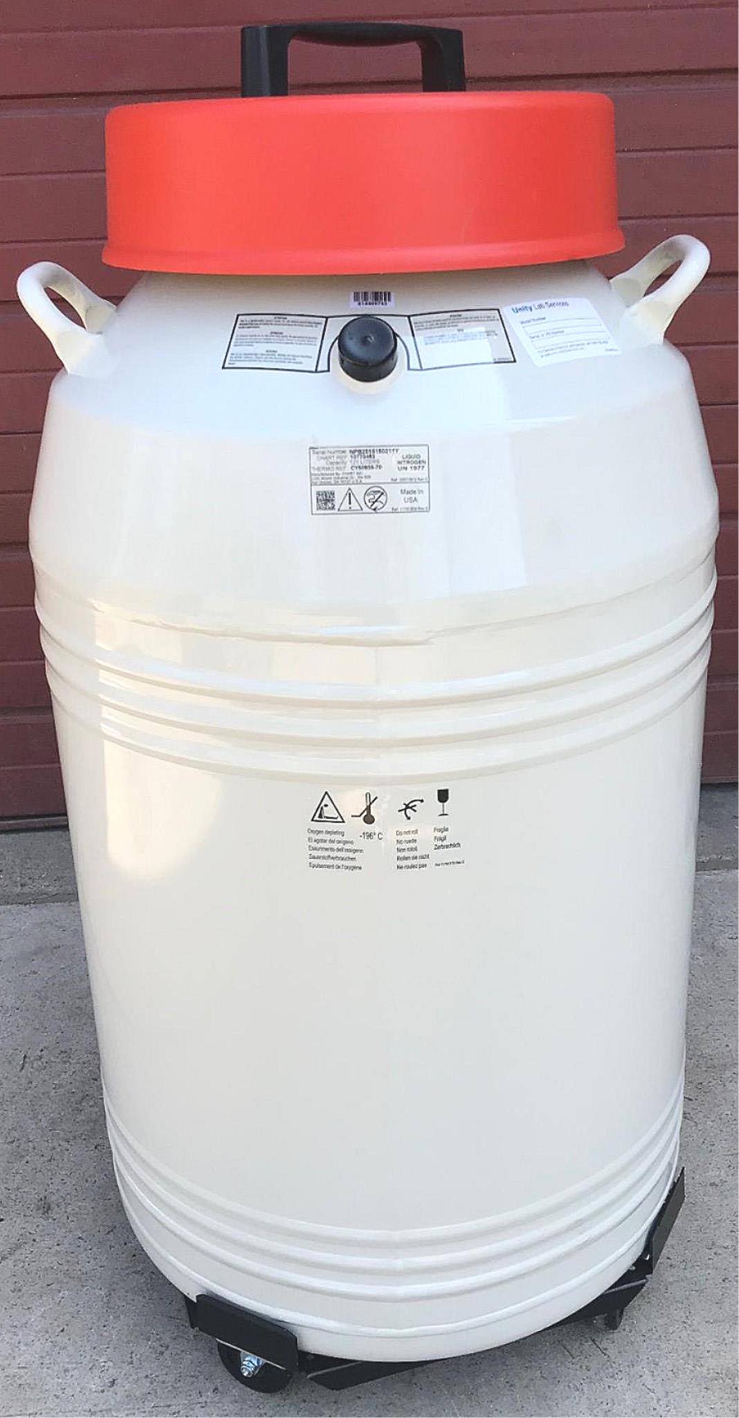 LOCATOR 4 PLUS BARNSTEAD CY50935 CRYO BIOLOGICAL STORAGE TANK CRYOGENIC FREESHIP