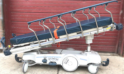 STRYKER 1015 BIG WHEEL & PAD HOSPITAL EMERGENCY GURNEY BED STRETCHER FREE SHIP