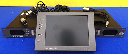 PANORAMA dtv VPOD-6.8 AVM-FLEX Series AUDIO VIDEO MONITOR & CABLES FREE SHIPPING
