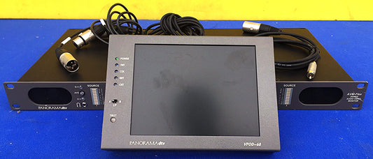 PANORAMA dtv VPOD-6.8 AVM-FLEX Series AUDIO VIDEO MONITOR & CABLES FREE SHIPPING