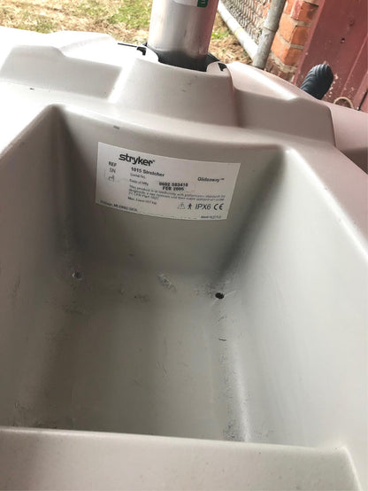 STRYKER 1015 BIG WHEEL & PAD HOSPITAL EMERGENCY GURNEY BED STRETCHER FREE SHIP