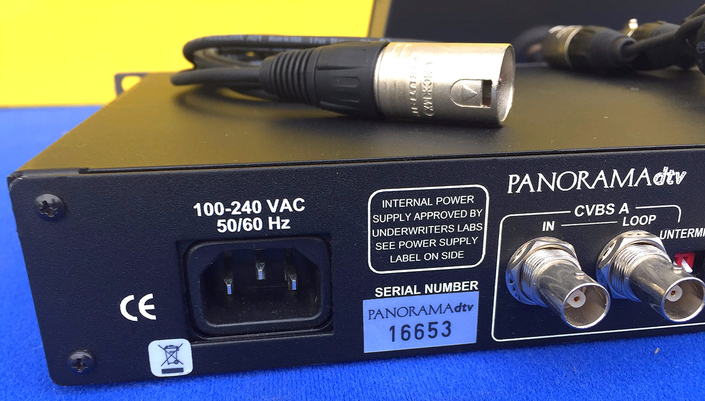 PANORAMA dtv VPOD-6.8 AVM-FLEX Series AUDIO VIDEO MONITOR & CABLES FREE SHIPPING