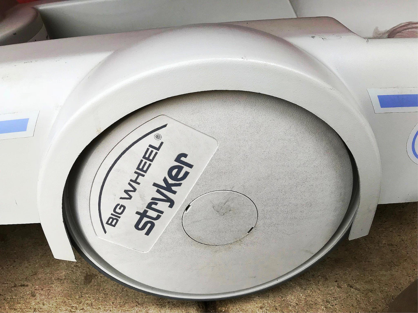 STRYKER 1015 BIG WHEEL HOSPITAL EMERGENCY MATTRESS GURNEY BED STRETCHER FREESHIP