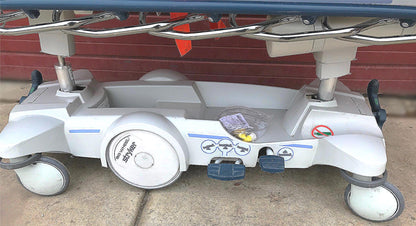 STRYKER 1015 BIG WHEEL & PAD HOSPITAL EMERGENCY GURNEY BED STRETCHER FREE SHIP