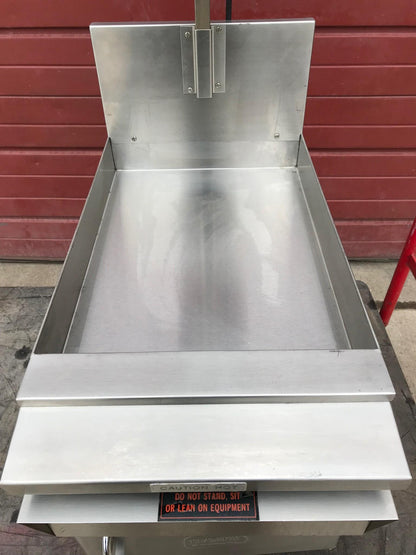 KEATING KEEP KRISP® 14" SALT BAGGING PREP STATION FOOD WARMER 2LCF HEAT LAMPs