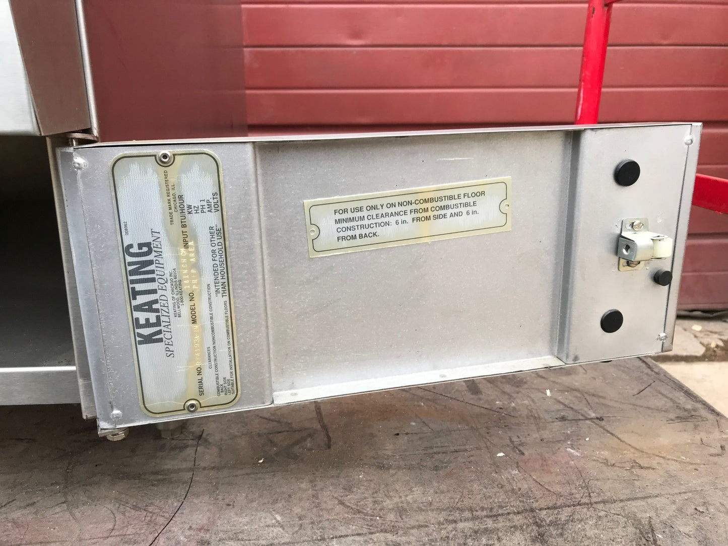 KEATING KEEP KRISP® 14" SALT BAGGING PREP STATION FOOD WARMER 2LCF HEAT LAMPs