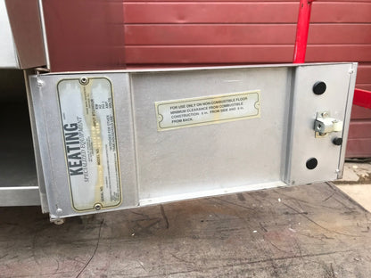 KEATING KEEP KRISP® 14" SALT BAGGING PREP STATION FOOD WARMER 2LCF HEAT LAMPs