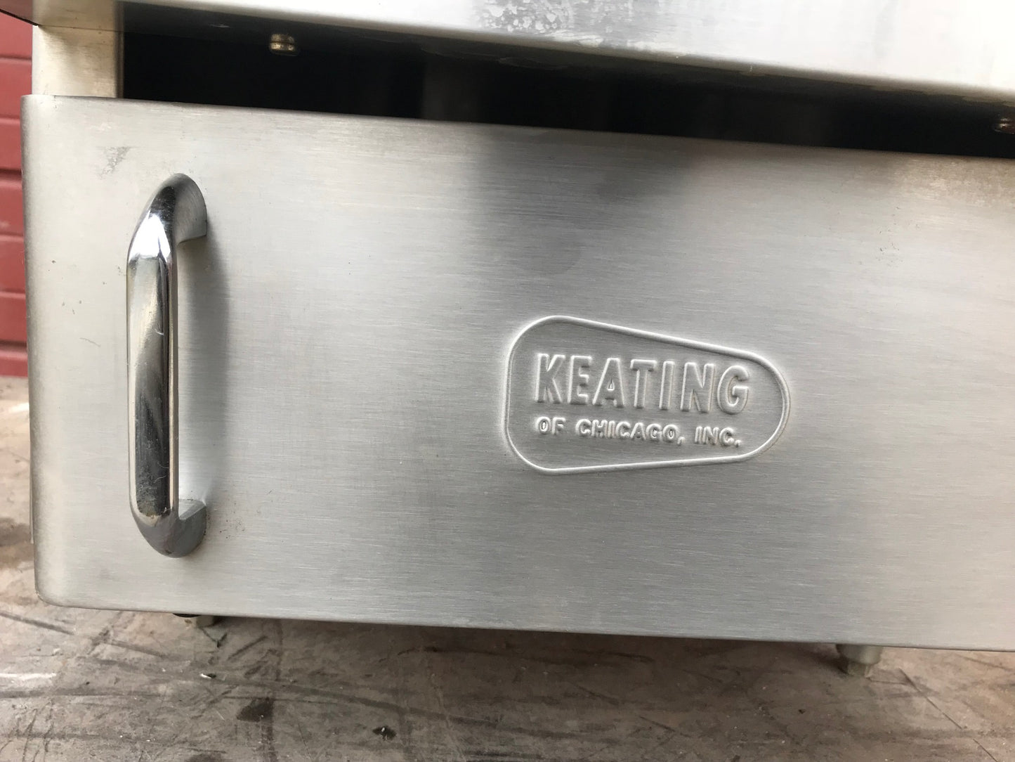 KEATING KEEP KRISP® 14" SALT BAGGING PREP STATION FOOD WARMER 2LCF HEAT LAMPs