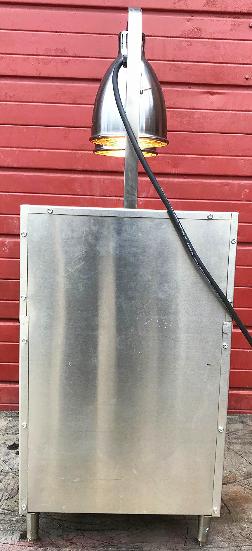 KEATING KEEP KRISP® 14" SALT BAGGING PREP STATION FOOD WARMER 2LCF HEAT LAMPs