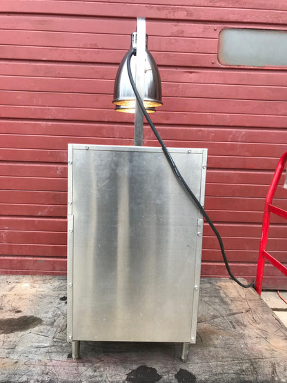 KEATING KEEP KRISP® 14" SALT BAGGING PREP STATION FOOD WARMER 2LCF HEAT LAMPs