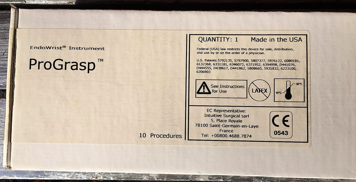BRANDNEW PROGRASP 10PROCEDURES  ENDOWRIST INSTRUMENT INTUITIVE SURGICAL FREESHIP