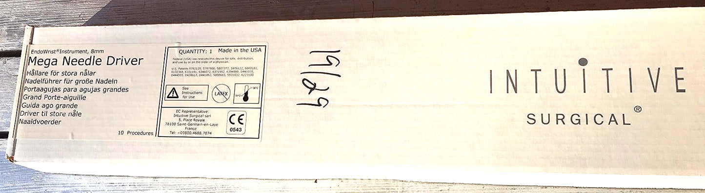 BRANDNEW 8mm MEGA NEEDLE DRIVER ENDOWRIST INSTRUMENT INTUITIVE SURGICAL FREESHIP