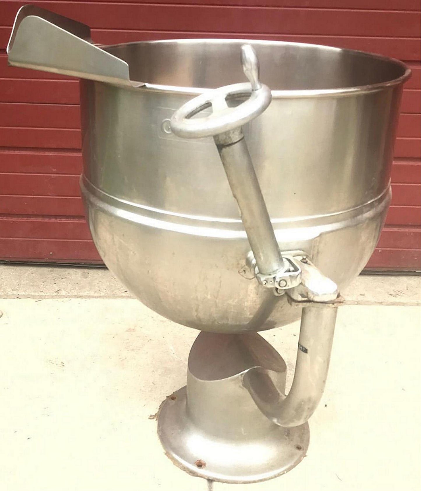GROEN D2-40 MANUAL CRANK TILT 40 GALLON DIRECT STEAM KETTLE FREE BUSINESS SHIP