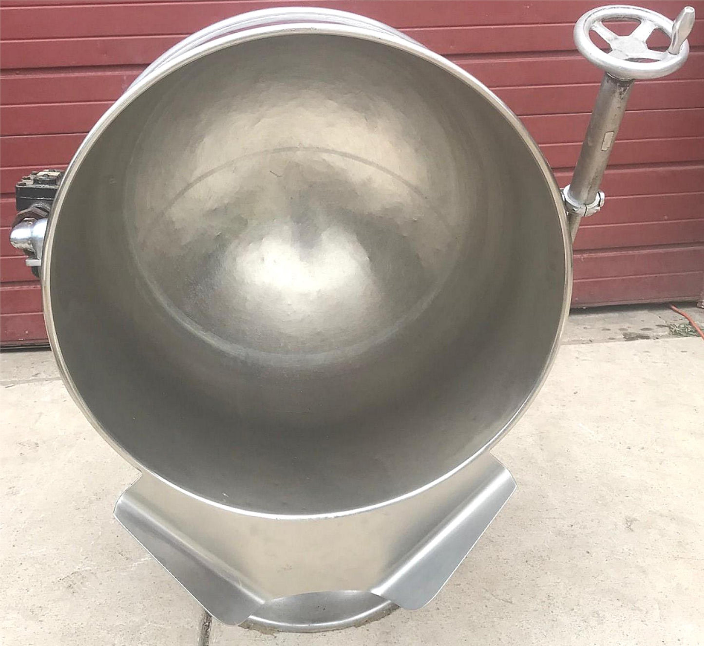 GROEN D2-40 MANUAL CRANK TILT 40 GALLON DIRECT STEAM KETTLE FREE BUSINESS SHIP