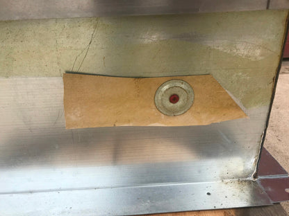 COMMERCIAL EXHAUST VENT 28x25x25 ALUMINUM ROOF MOUNT TIERED NON POWERED FILTERED