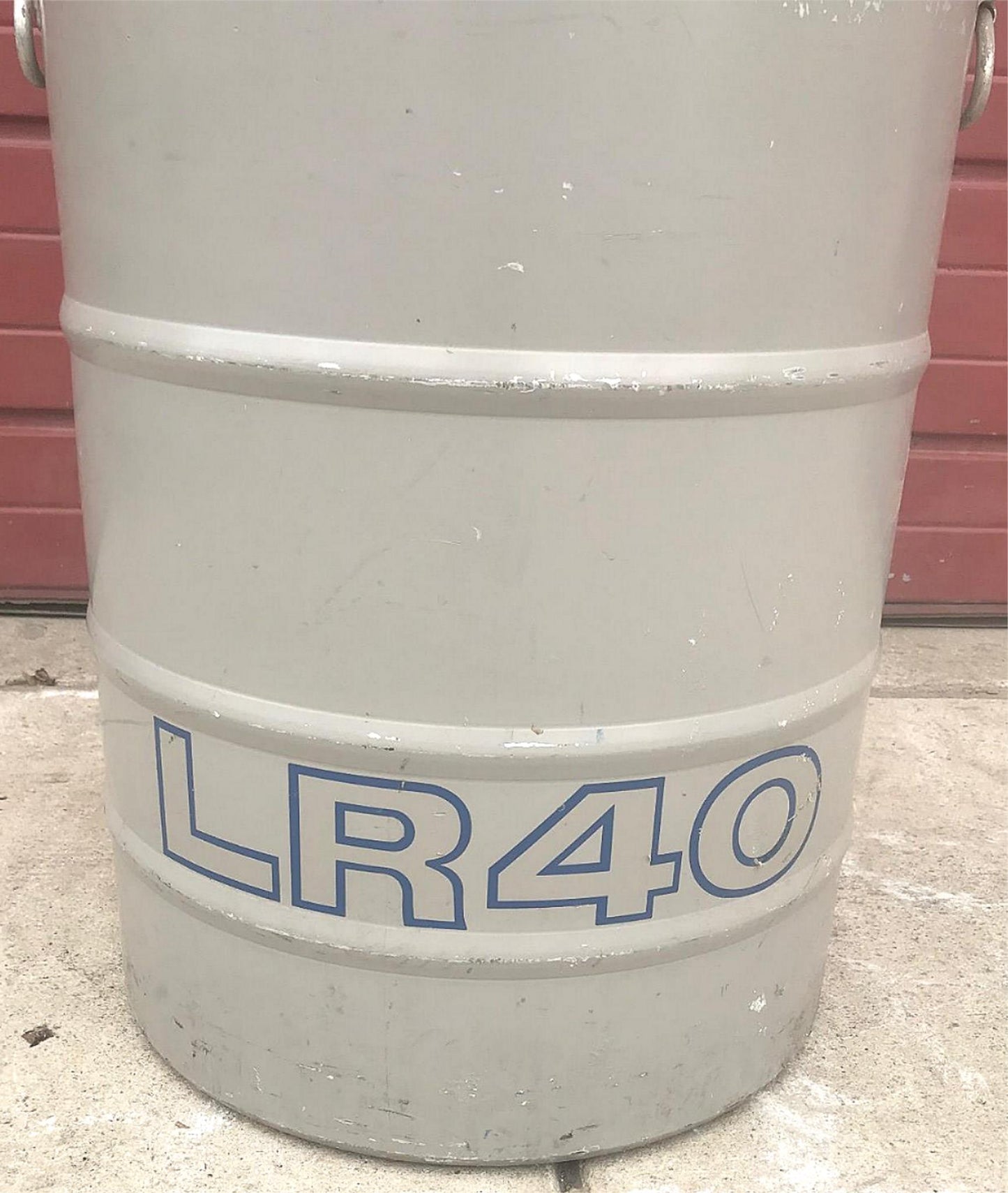 UNION CARBIDE 12 Gallon LR-40 CRYOGENIC REFRIGERATION TANK NO LEAKS 6 CANISTERS