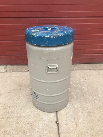UNION CARBIDE 12 Gallon LR-40 CRYOGENIC REFRIGERATION TANK NO LEAKS 6 CANISTERS