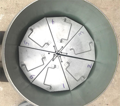 UNION CARBIDE 12 Gallon LR-40 CRYOGENIC REFRIGERATION TANK NO LEAKS 6 CANISTERS