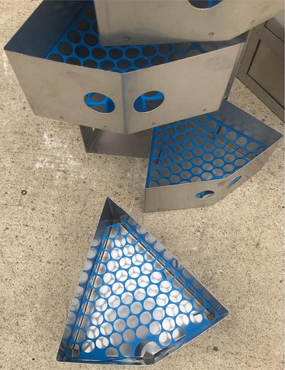 UNION CARBIDE 12 Gallon LR-40 CRYOGENIC REFRIGERATION TANK NO LEAKS 6 CANISTERS