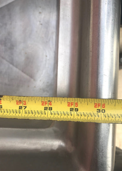 47" X 34" COMMERCIAL SINK & INSINKERATOR SS-500-28 5HP GARBAGE DISPOSAL FREESHIP