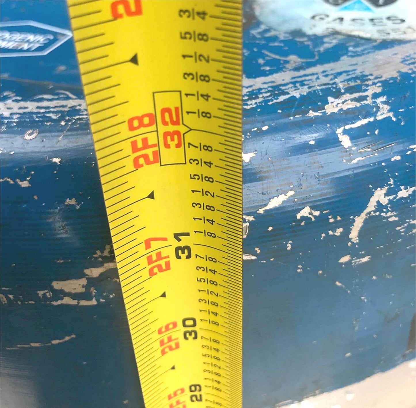 UNION CARBIDE 12 Gallon LR-40 CRYOGENIC REFRIGERATION TANK NO LEAKS 6 CANISTERS