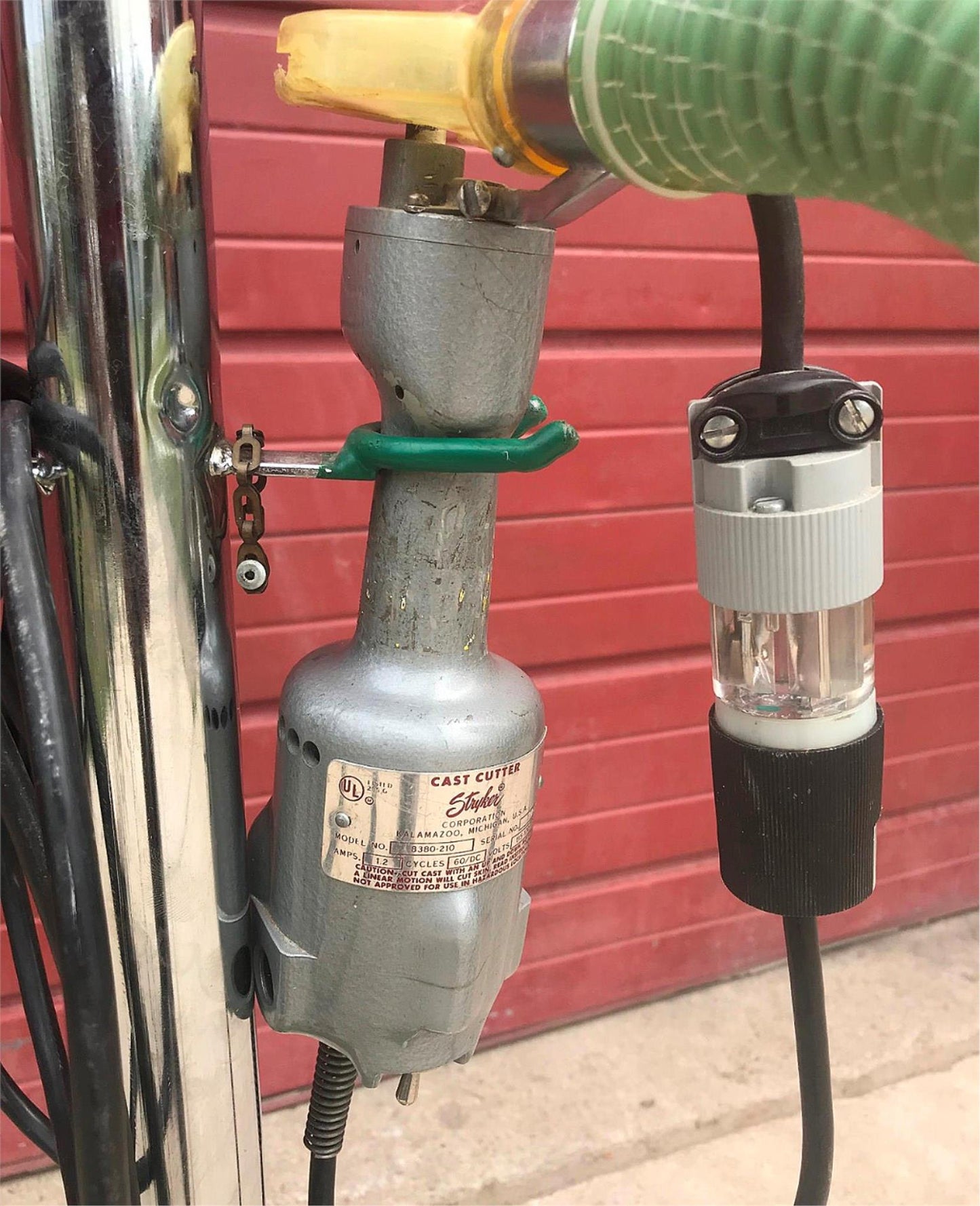 STRYKER 8380 CAST SAW CUTTER AUTOPSY with BLADE & 865 CAST VACUUM WATCH VIDEO