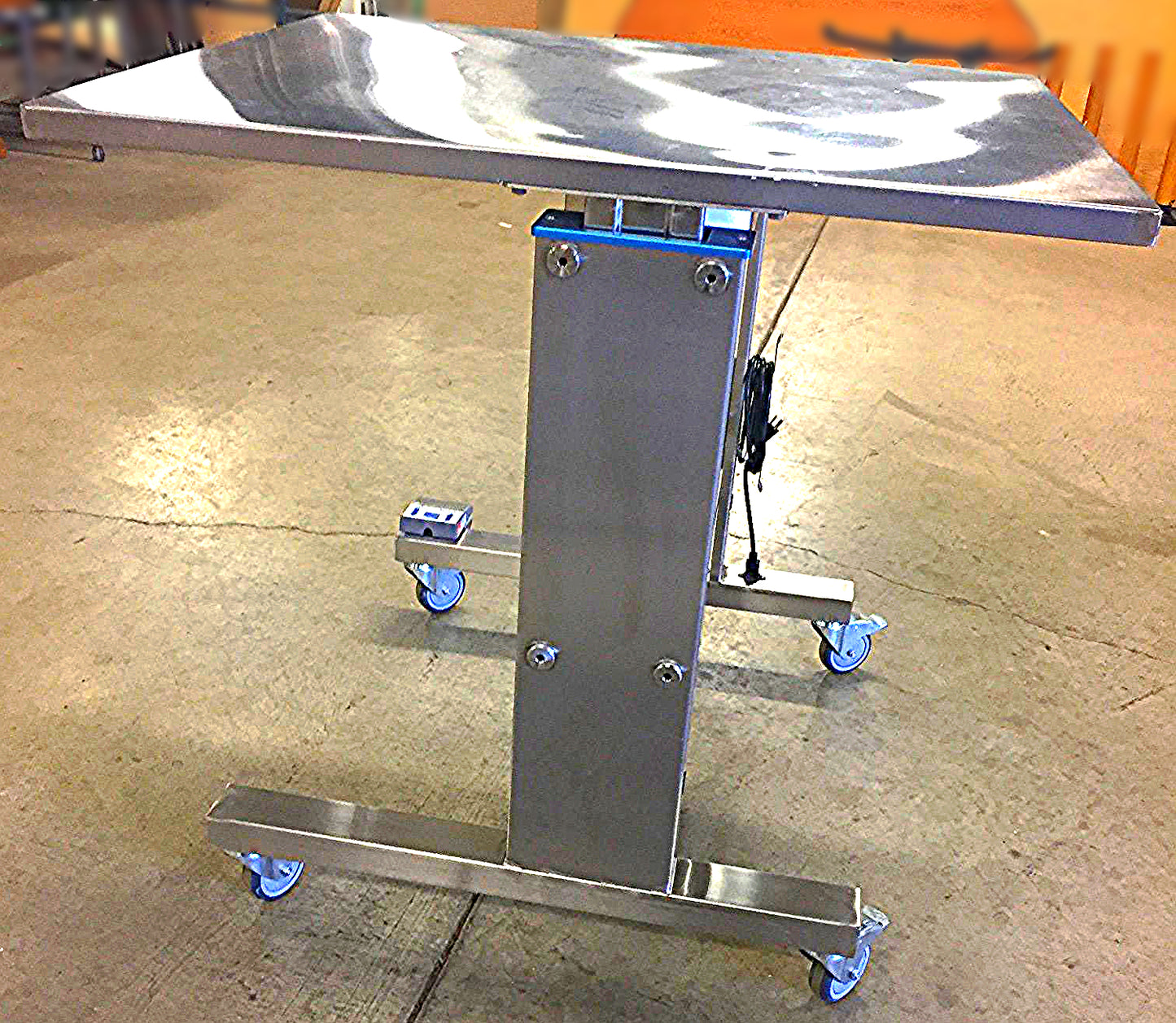 PEDIGO MOTORIZED Instrument Operation Table w/Casters Height Adjustable P-5190-E