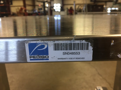 PEDIGO MOTORIZED Instrument Operation Table w/Casters Height Adjustable P-5190-E