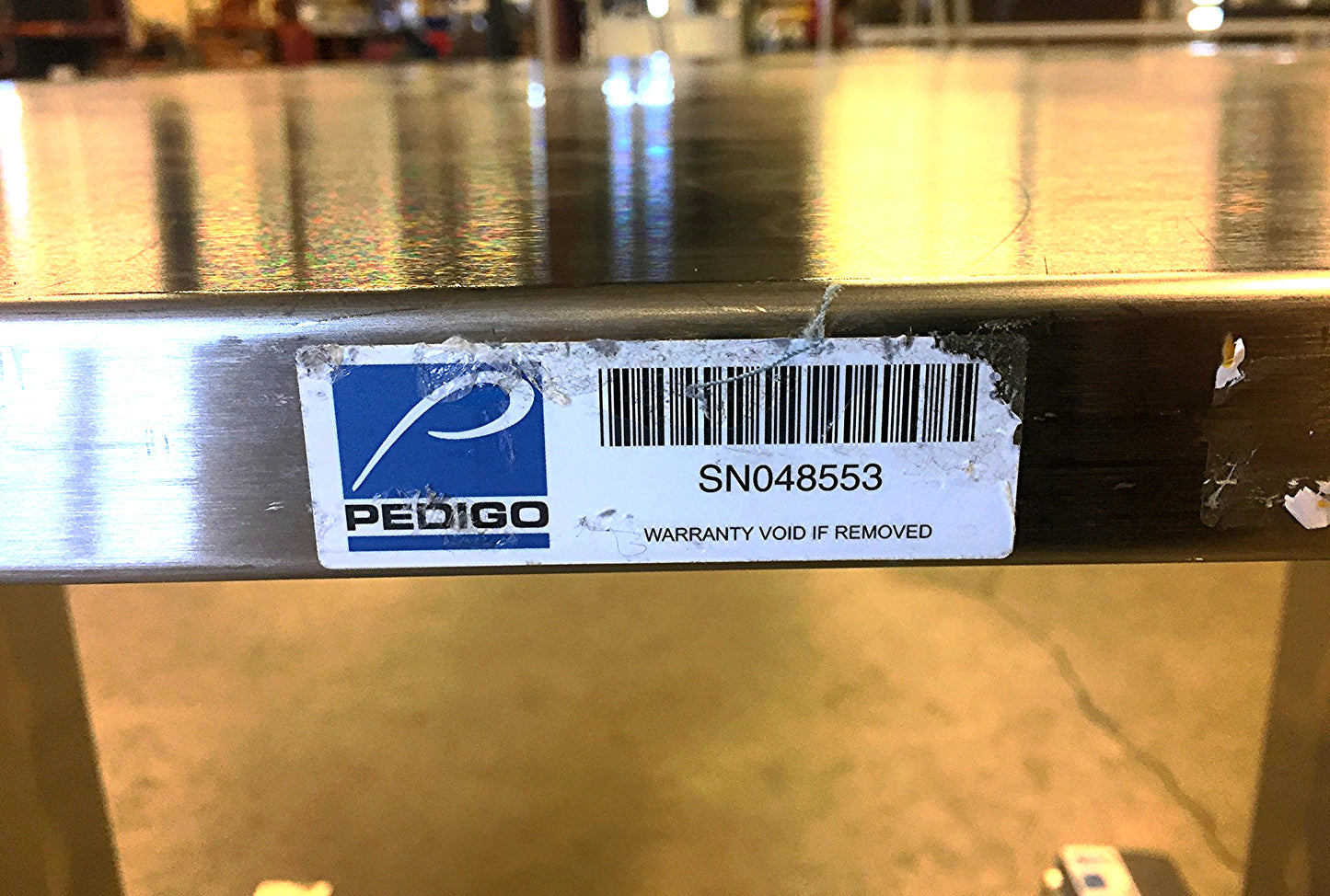 PEDIGO MOTORIZED Instrument Operation Table w/Casters Height Adjustable P-5190-E