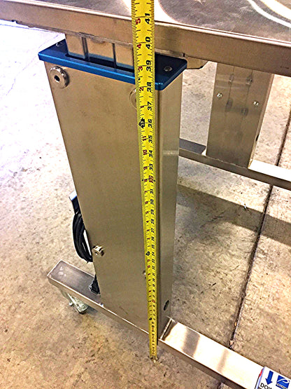 PEDIGO MOTORIZED Instrument Operation Table w/Casters Height Adjustable P-5190-E