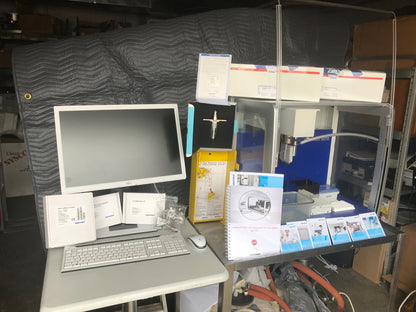 EPPENDORF epMOTION EM5070 SISMATIC IPC627C Liquid Handler w SOFTWARE WATCH VIDEO
