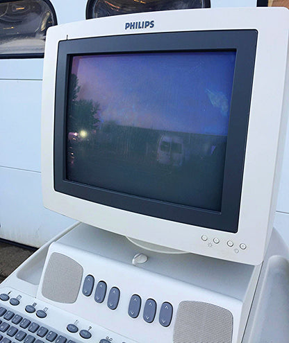 PHILIPS EnVisor C1 M2540A ULTRASOUND SYSTEM C5-2 PROBE & SONY PRINTER / WARRANTY