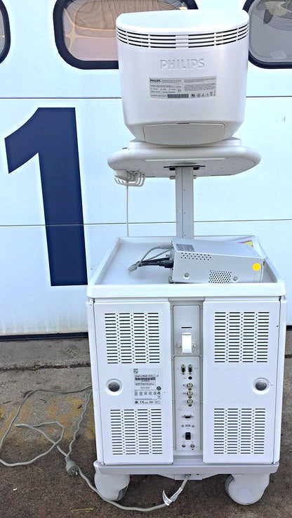 PHILIPS EnVisor C1 M2540A ULTRASOUND SYSTEM C5-2 PROBE & SONY PRINTER / WARRANTY