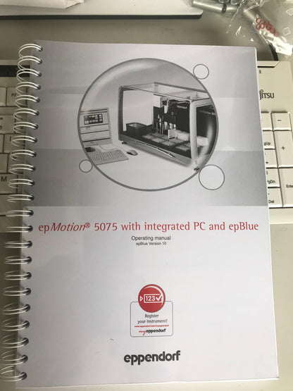 EPPENDORF epMOTION EM5070 SISMATIC IPC627C Liquid Handler w SOFTWARE WATCH VIDEO