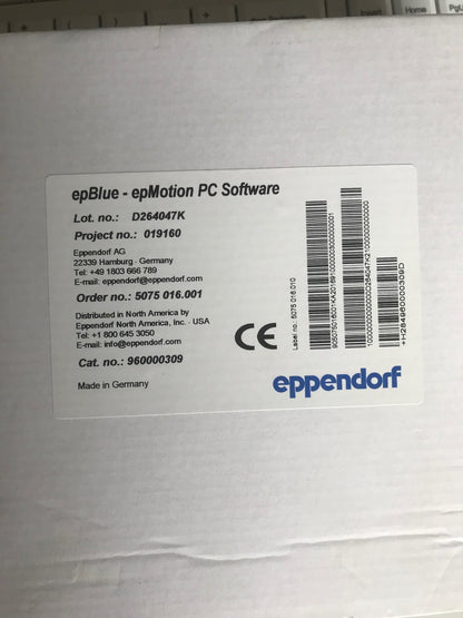 EPPENDORF epMOTION EM5070 SISMATIC IPC627C Liquid Handler w SOFTWARE WATCH VIDEO
