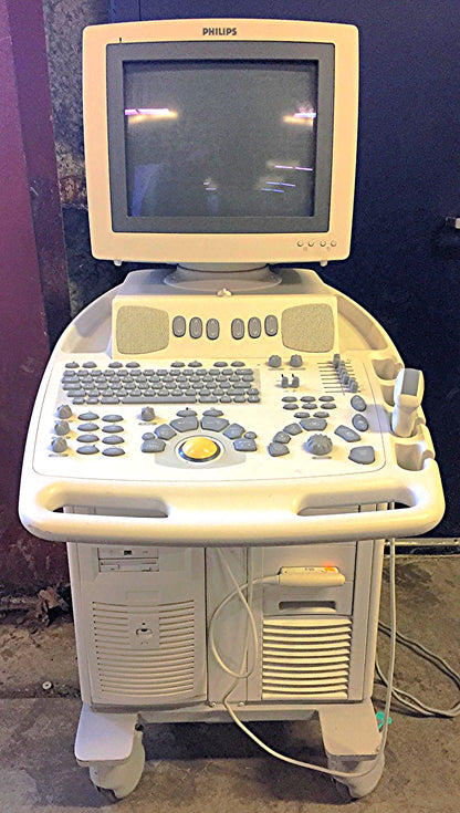 PHILIPS EnVisor C1 M2540A ULTRASOUND SYSTEM C5-2 PROBE & SONY PRINTER / WARRANTY