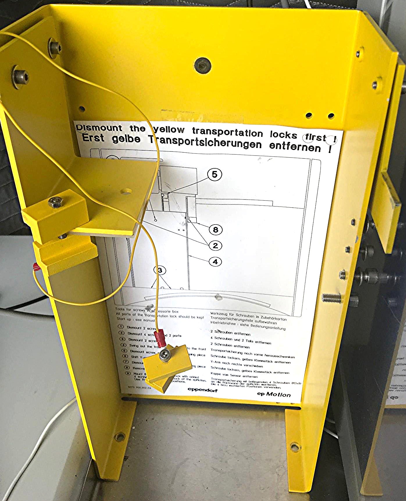 EPPENDORF epMOTION EM5070 SISMATIC IPC627C Liquid Handler w SOFTWARE WATCH VIDEO