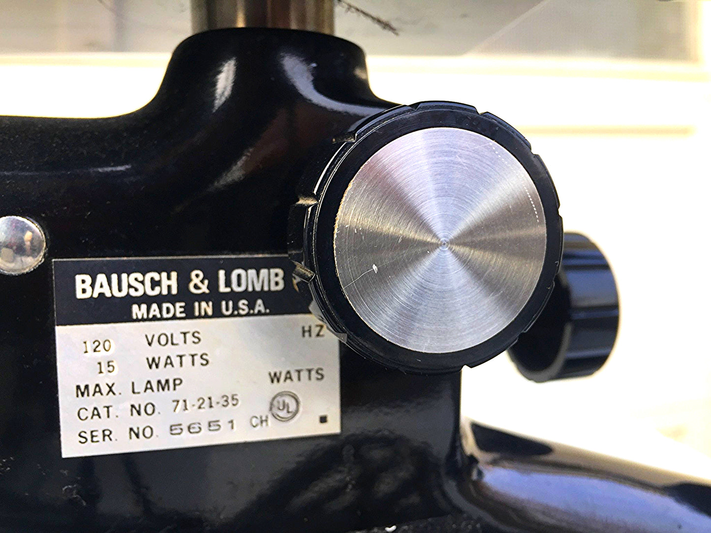 BAUSCH & LOMB CAT71.21.35 DIOPTRIC KERATOMETER SLIT LAMP OPHTHALMOLOGY  FREESHIP