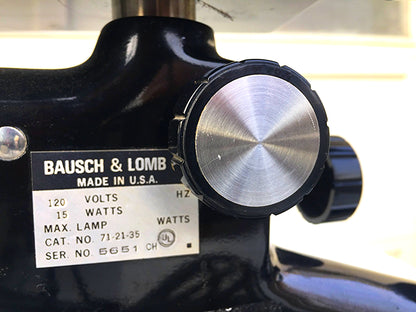 BAUSCH & LOMB CAT71.21.35 DIOPTRIC KERATOMETER SLIT LAMP OPHTHALMOLOGY  FREESHIP