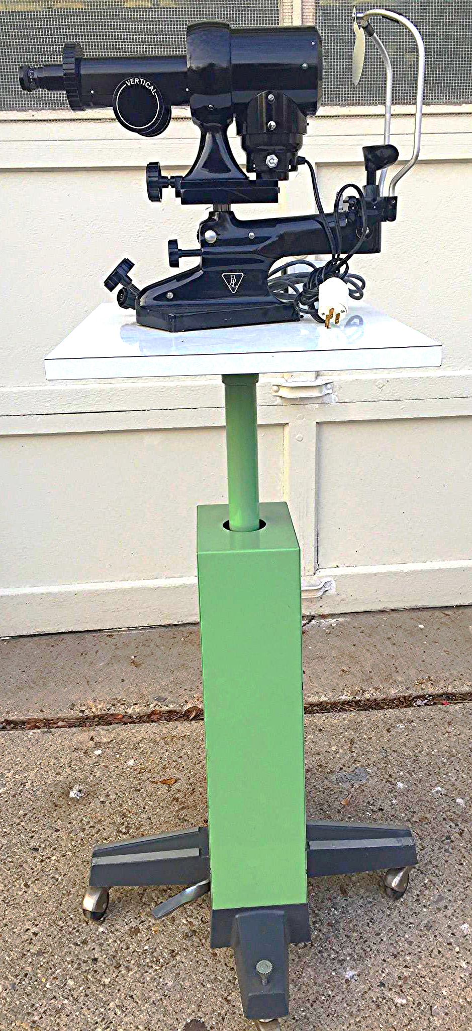 BAUSCH & LOMB CAT71.21.35 DIOPTRIC KERATOMETER SLIT LAMP OPHTHALMOLOGY  FREESHIP