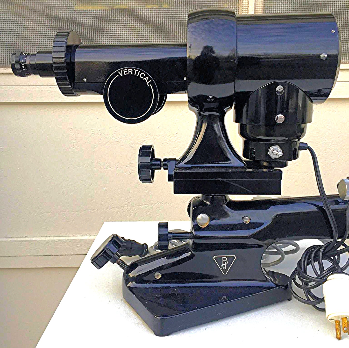 BAUSCH & LOMB CAT71.21.35 DIOPTRIC KERATOMETER SLIT LAMP OPHTHALMOLOGY  FREESHIP